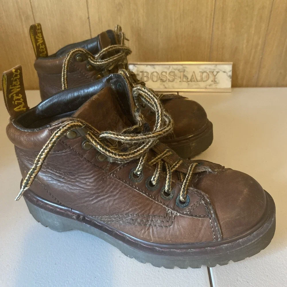 Dr. Marten's Y2K Chunky Leather Ankle Hiking/Work Boots 8287 Women No Size Tag